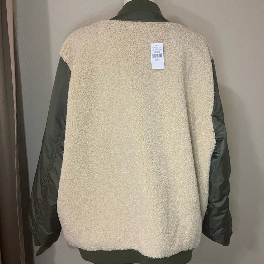Reversible Colorblock Bomber Jacket - Picture 7 of 16